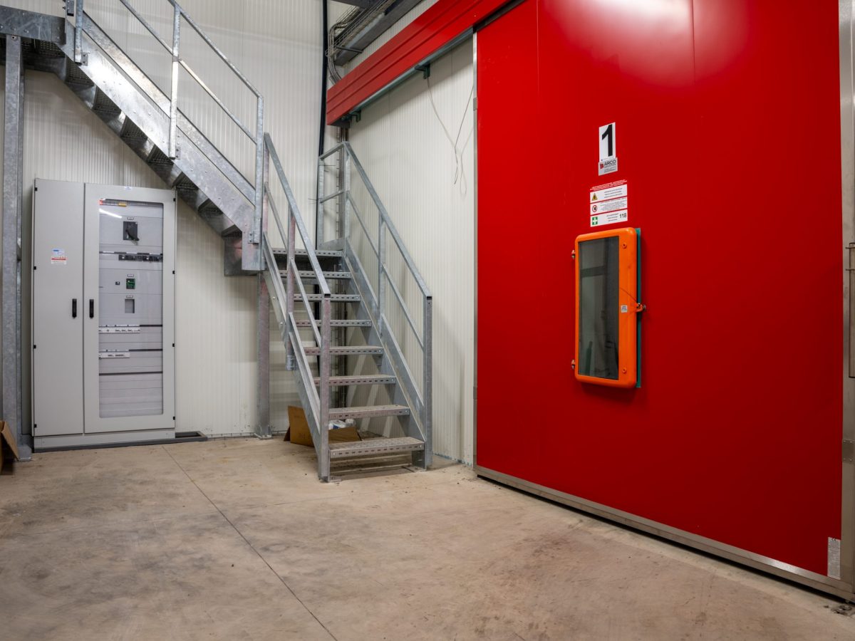 Impianto elettrico per magazzino celle frigorifere